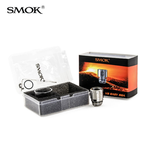 Original Smok TFV8 Baby RBA Coil with V8 RBA exclusive glass tube & sealing rings for TFV8 Baby Tank DIY coil for TFV8 Baby