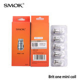 10pcs 100% Original SMOK BM2 Coil Brit one mini coil 1.2ohm 0.6ohm Replacement Coil Head fit for Brit one Mini