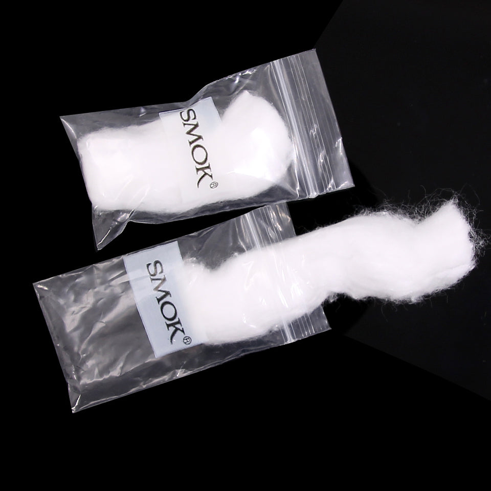 3pcs smok cotton Organic Cotton Vape Cotton For RDA RBA DIY Electronic Cigarette Atomizer
