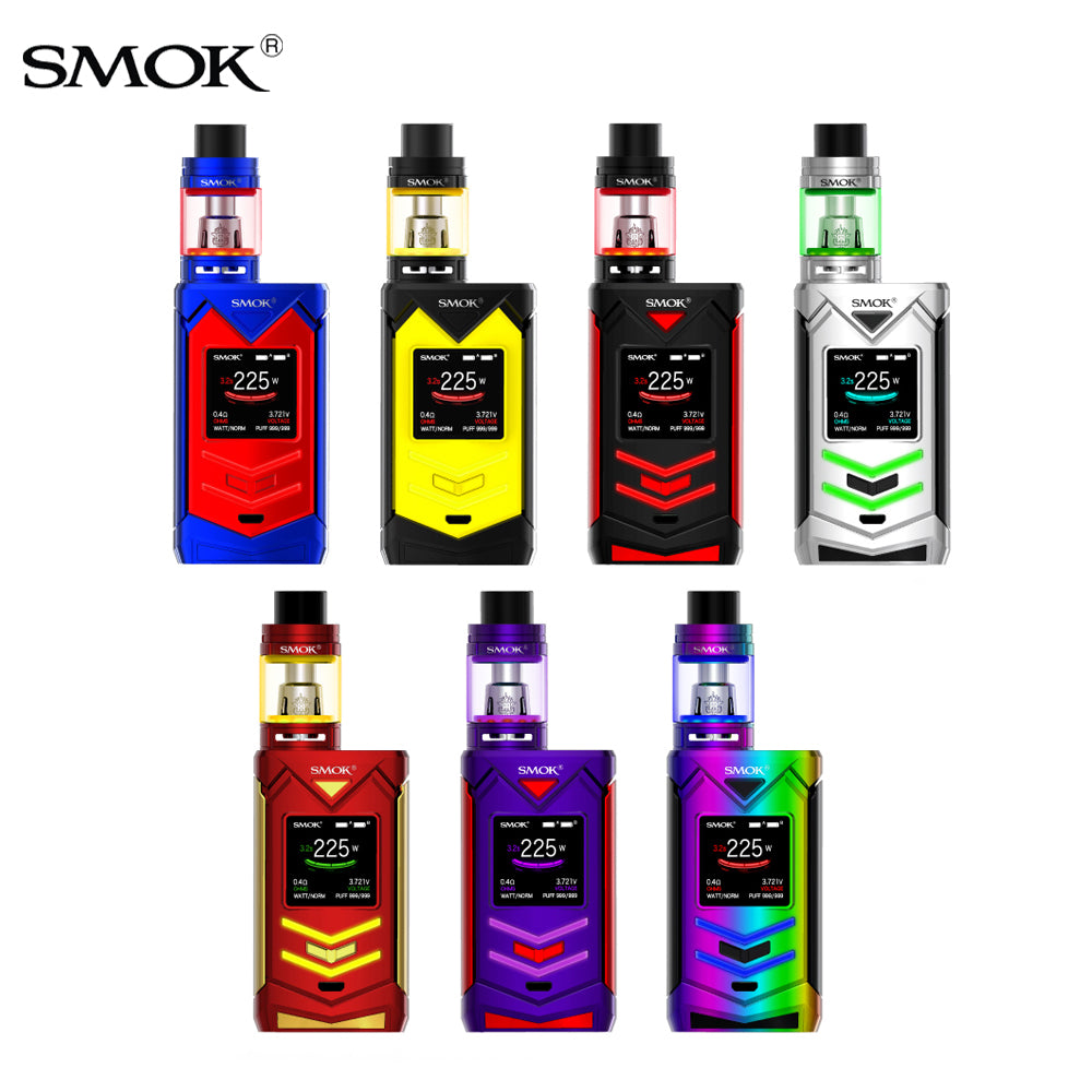 Original SMOK VENENO Kit with 225W Veneno Mod 5ml TFV8 BIG BABY Light Version vaporizer Electronic Cigarette Kit VS SMOK Mag Kit