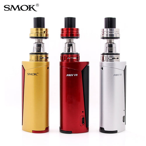 Original Vape Kit SMOK Priv V8 Kit with 3ml TFV8 Baby Tank 60W PRIV V8 Mod Electronic Cigarette Kit