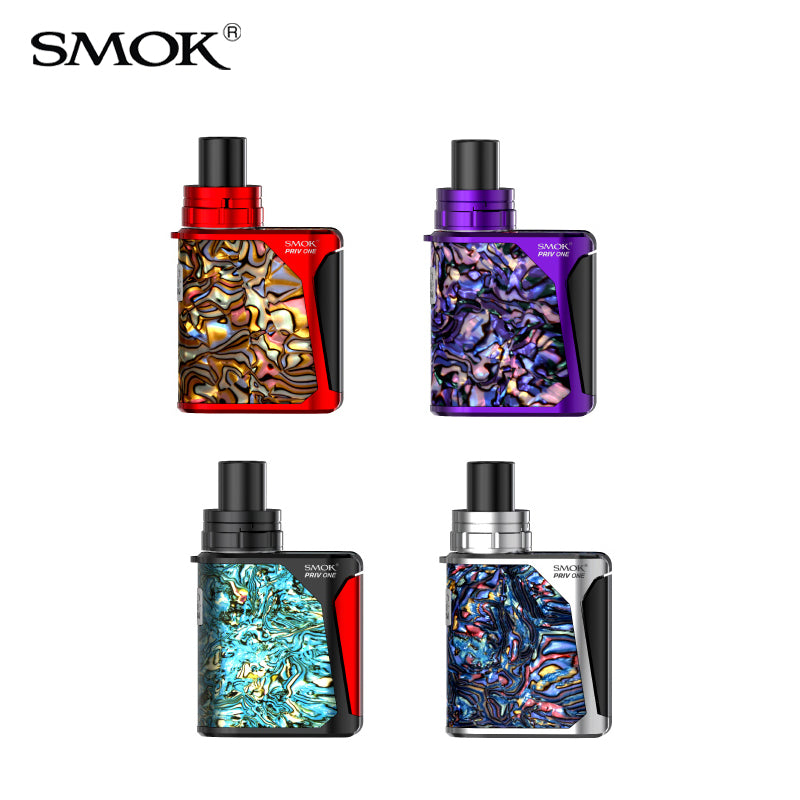 SMOK Priv One Kit Electronic Cigarette Starter Kit with 920mah Priv one Mod All in one Kit Vape cigarette