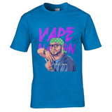 Fashon Brand Vape Nation Men's Black T-shirt