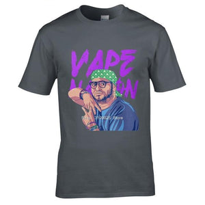 Fashon Brand Vape Nation Men's Black T-shirt
