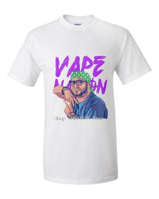 Fashon Brand Vape Nation Men's Black T-shirt