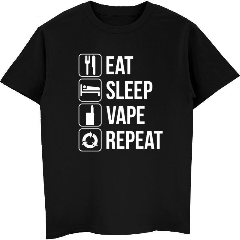 EAT SLEEP VAPE REPEAT Unisex T-shirt