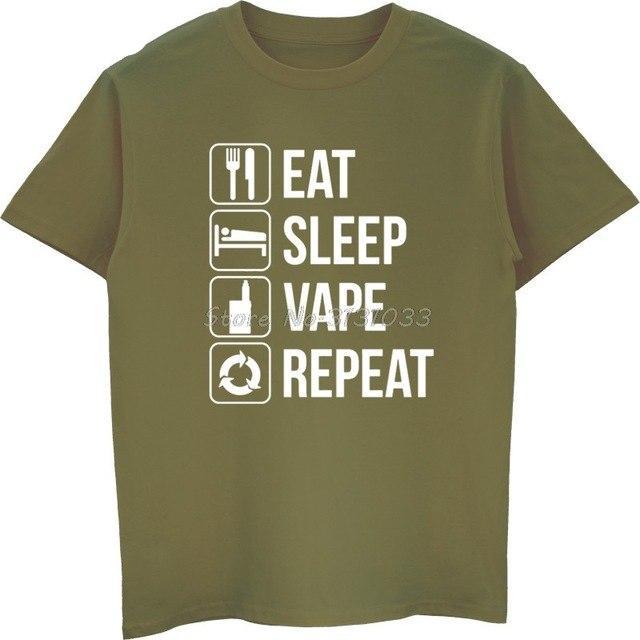 EAT SLEEP VAPE REPEAT Unisex T-shirt