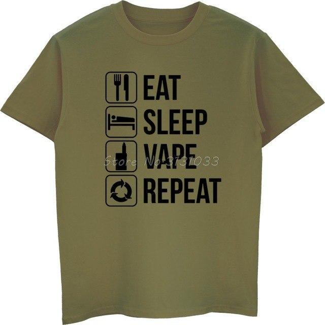 EAT SLEEP VAPE REPEAT Unisex T-shirt