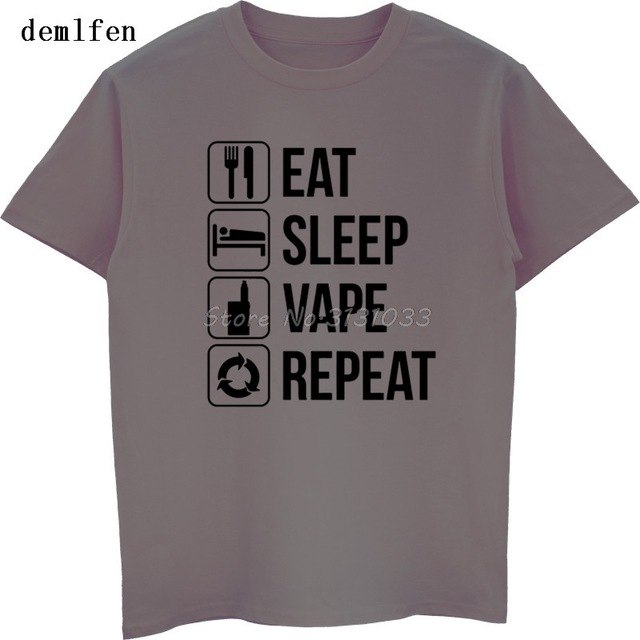 EAT SLEEP VAPE REPEAT Unisex T-shirt