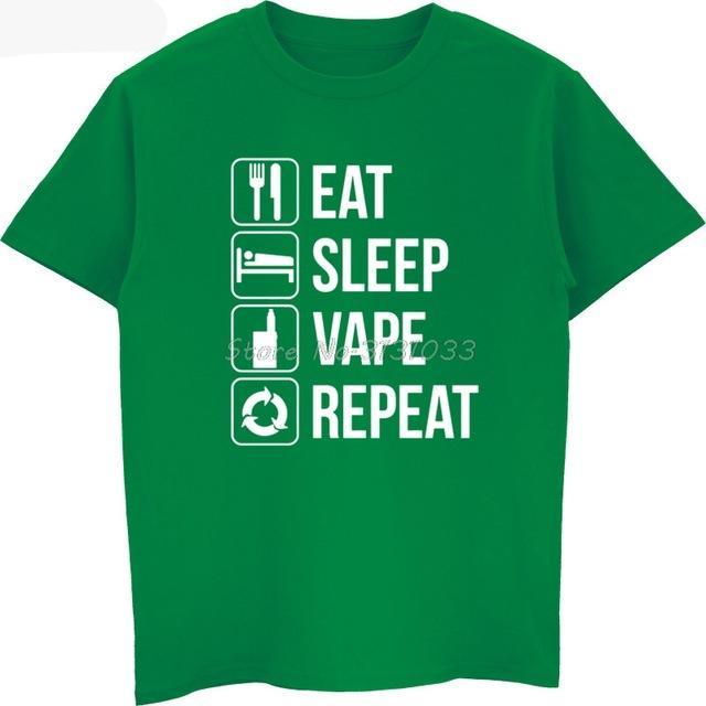 EAT SLEEP VAPE REPEAT Unisex T-shirt