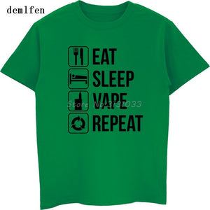 EAT SLEEP VAPE REPEAT Unisex T-shirt