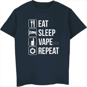 EAT SLEEP VAPE REPEAT Unisex T-shirt