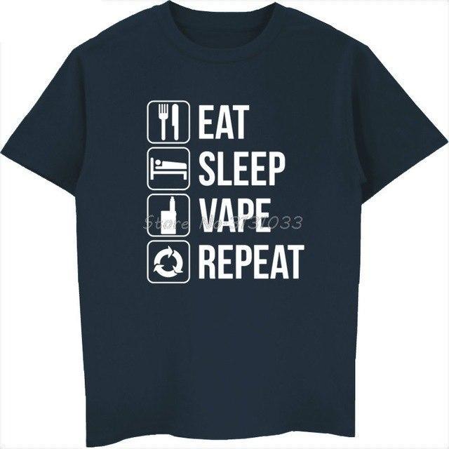 EAT SLEEP VAPE REPEAT Unisex T-shirt