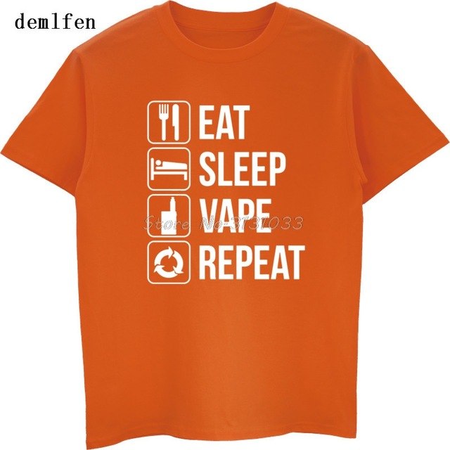 EAT SLEEP VAPE REPEAT Unisex T-shirt