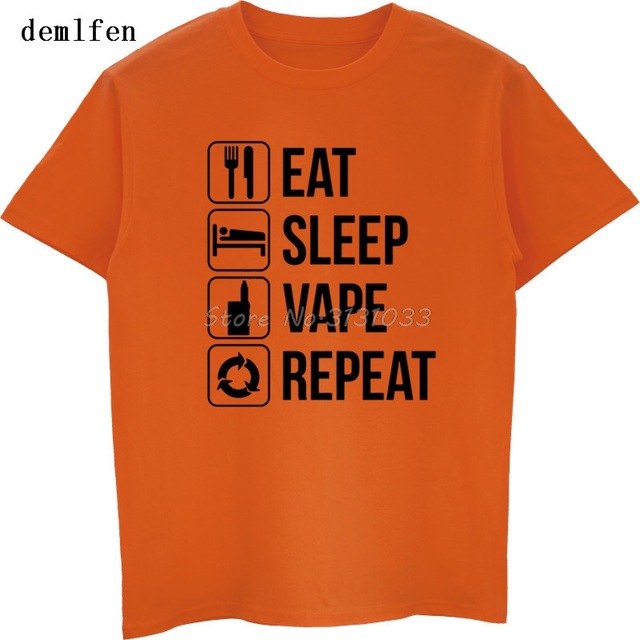 EAT SLEEP VAPE REPEAT Unisex T-shirt