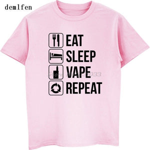 EAT SLEEP VAPE REPEAT Unisex T-shirt