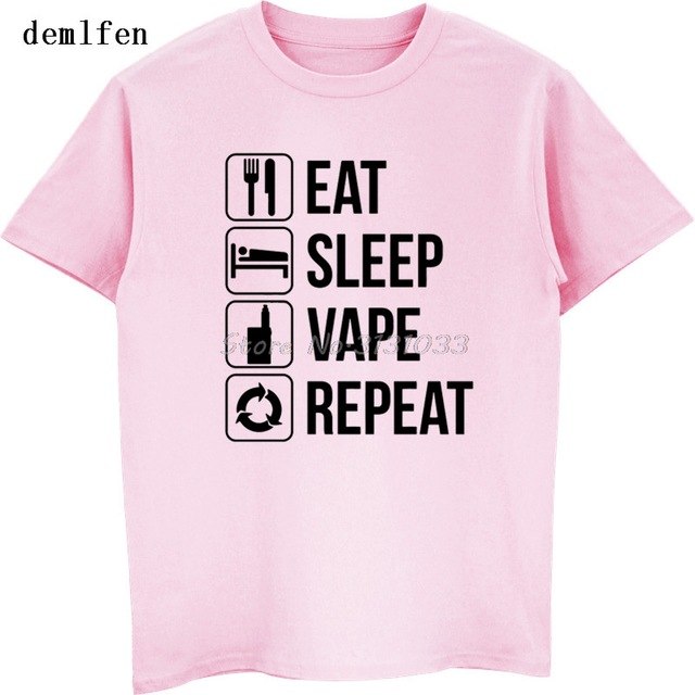 EAT SLEEP VAPE REPEAT Unisex T-shirt