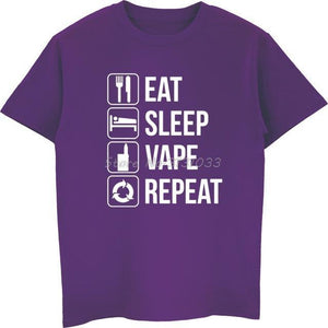 EAT SLEEP VAPE REPEAT Unisex T-shirt