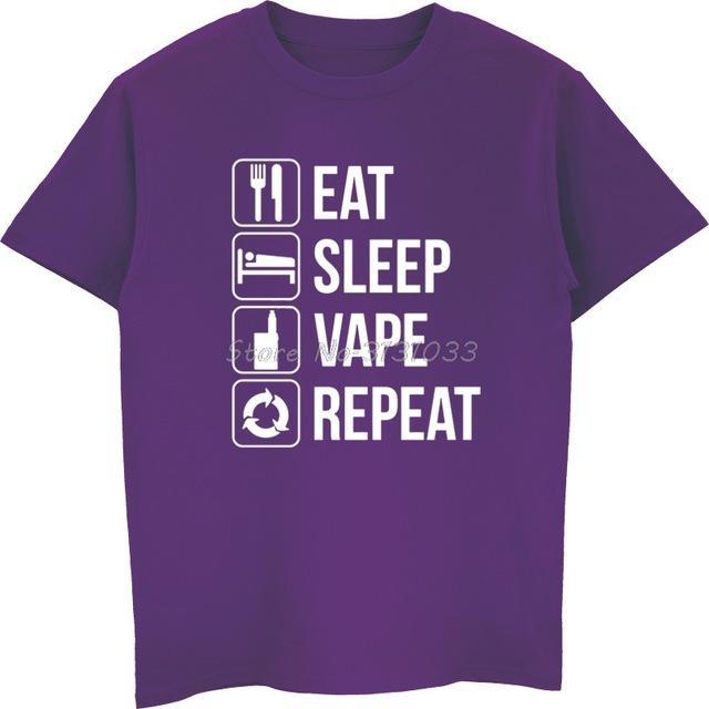 EAT SLEEP VAPE REPEAT Unisex T-shirt