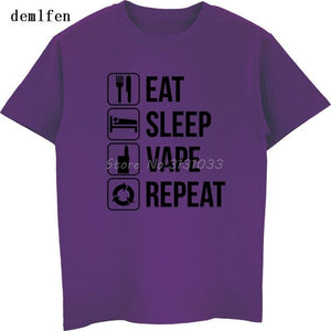 EAT SLEEP VAPE REPEAT Unisex T-shirt
