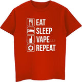 EAT SLEEP VAPE REPEAT Unisex T-shirt