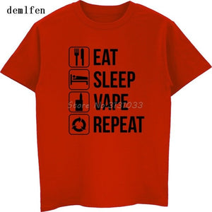 EAT SLEEP VAPE REPEAT Unisex T-shirt