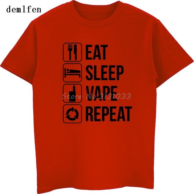 EAT SLEEP VAPE REPEAT Unisex T-shirt
