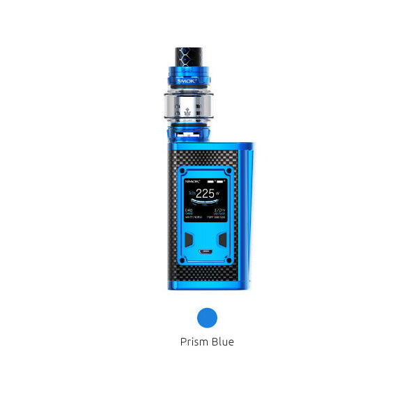 Original SMOK Majesty Kit Luxe Edition with 225W Majesty Carbon Fiber Mod 8ml TFV12 Prince Vaporizer SMOK E Cigarette Kit