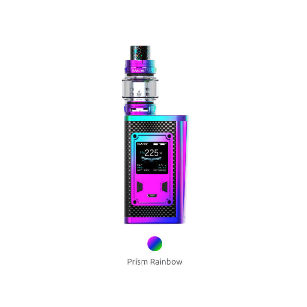 Original SMOK Majesty Kit Luxe Edition with 225W Majesty Carbon Fiber Mod 8ml TFV12 Prince Vaporizer SMOK E Cigarette Kit