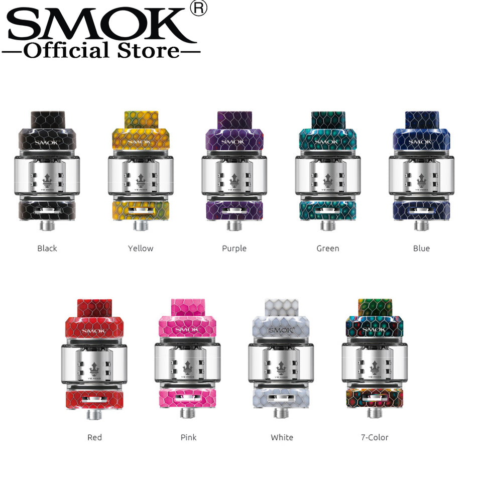 SMOK Resa Prince Tank Electronic Cigarette Atomizer V12 Prince Q4 X6 T10 Coil Drip Tip Fit For X-Priv G-PRIV 2 Mag Resa Prince