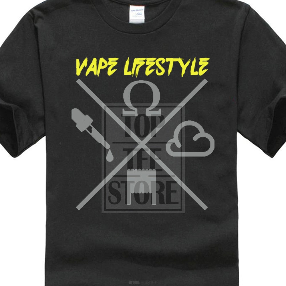 Vape Lifestyle Cool Cotton Men's T-shirt
