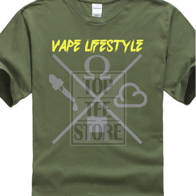 Vape Lifestyle Cool Cotton Men's T-shirt