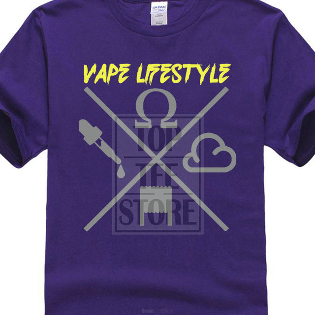 Vape Lifestyle Cool Cotton Men's T-shirt