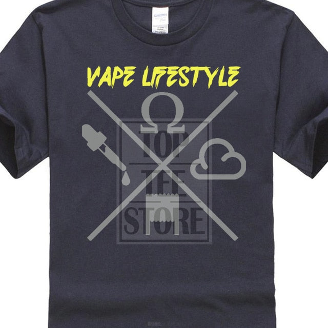 Vape Lifestyle Cool Cotton Men's T-shirt