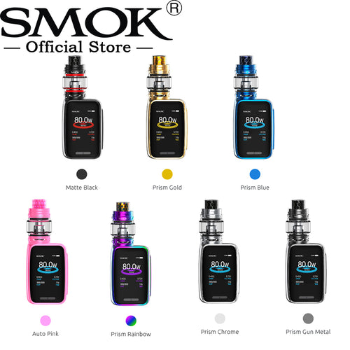 SMOK X-PRIV Baby Kit 2300mah 80W X Priv Baby Mod TFV12 Big Baby Prience Tank V8 Baby Q2 Electronic Cigarette Kit VS SMOK Mag
